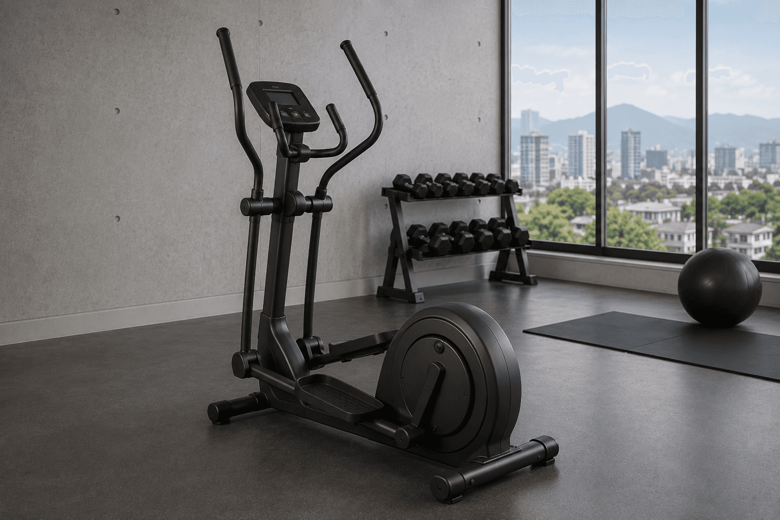Elípticas Esencial para gimnasio institucional