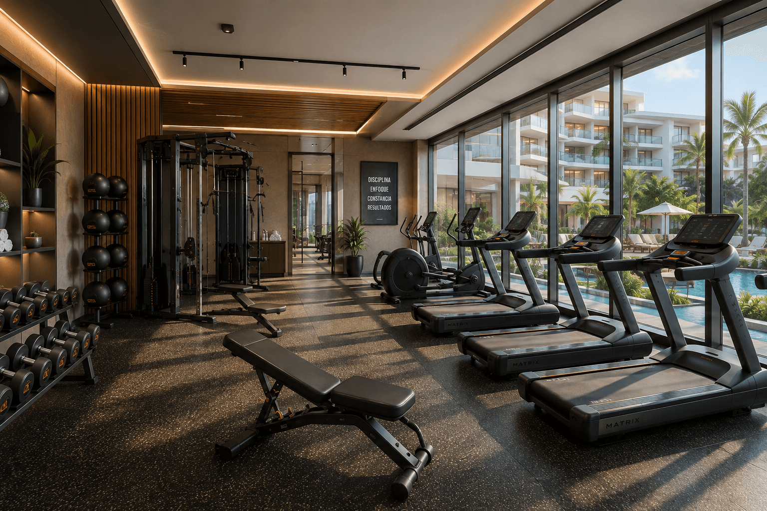Gimnasio para hoteles