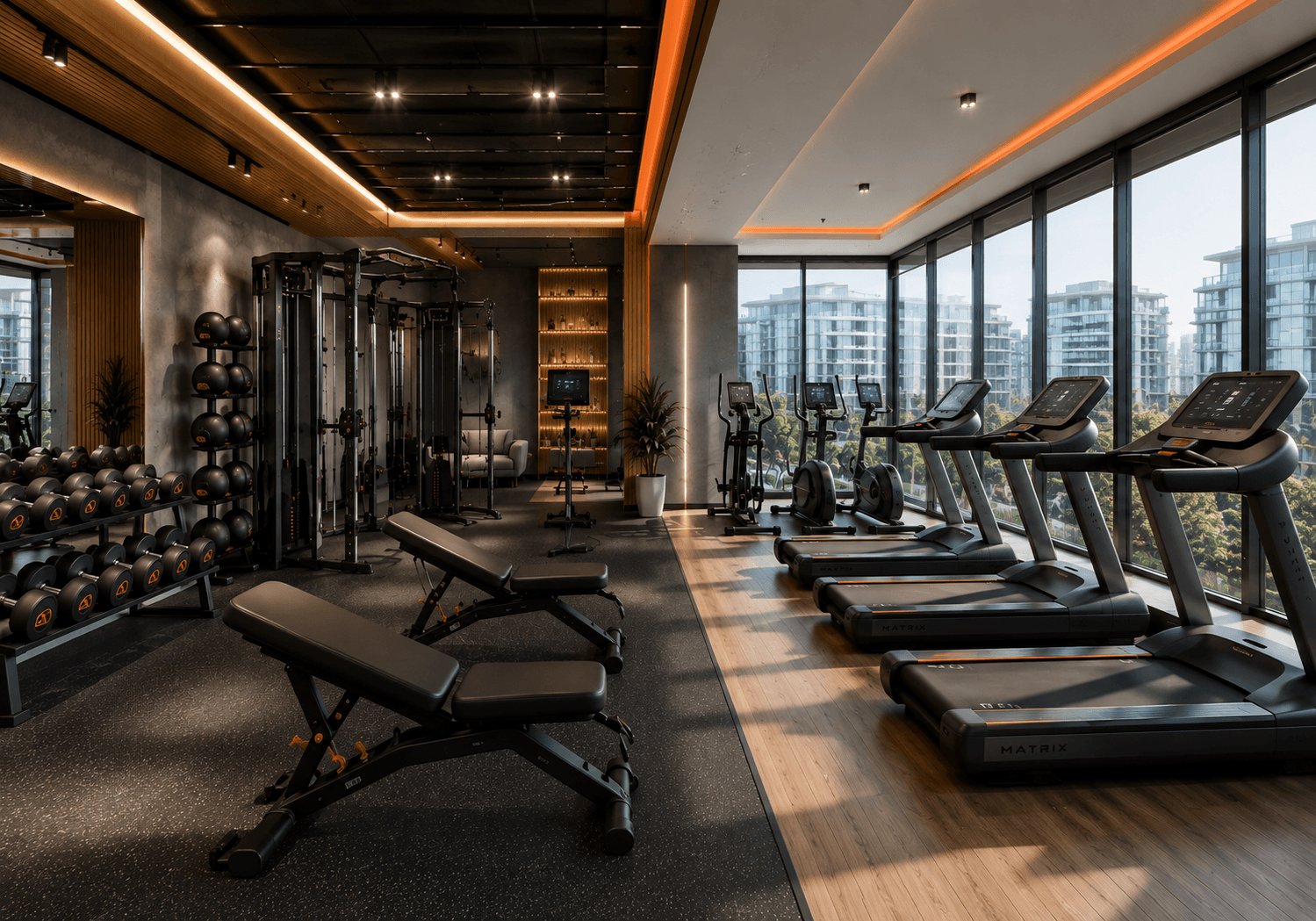 Gimnasio institucional equipado por Gym Machine